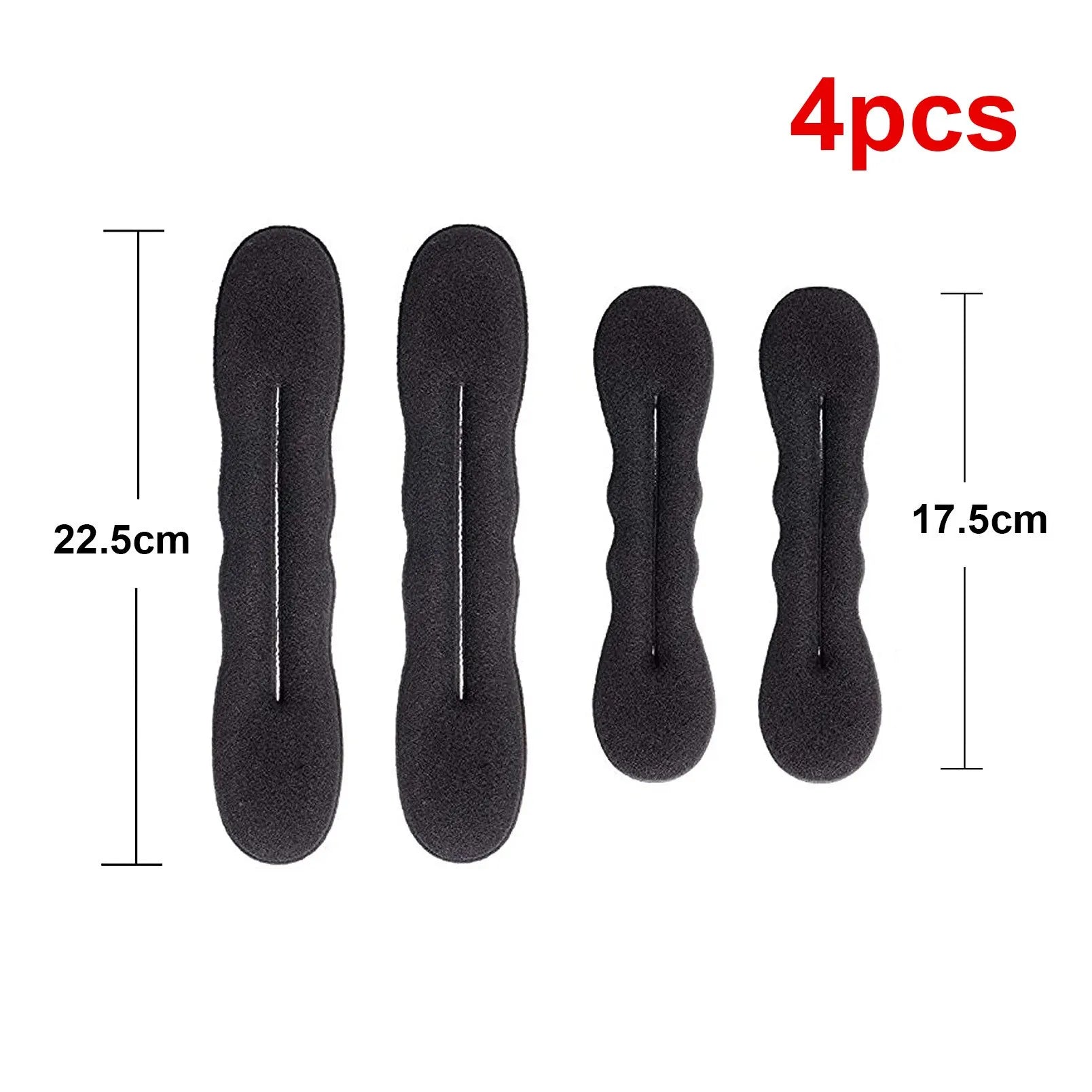 Easy Donut Bun Curler Hair Scrunchie Effortless Volume - Smarsty