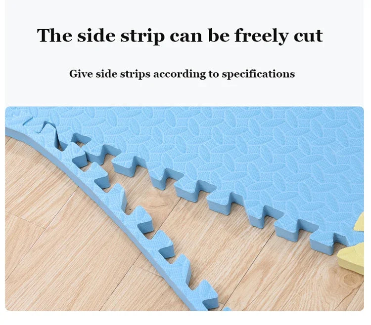8-16pcs Baby Puzzle Floor Kids Carpet Bebe Mattress EVA Foam Baby Blanket Educational Toys Play Mat for Children 30x1cm by Smarsty