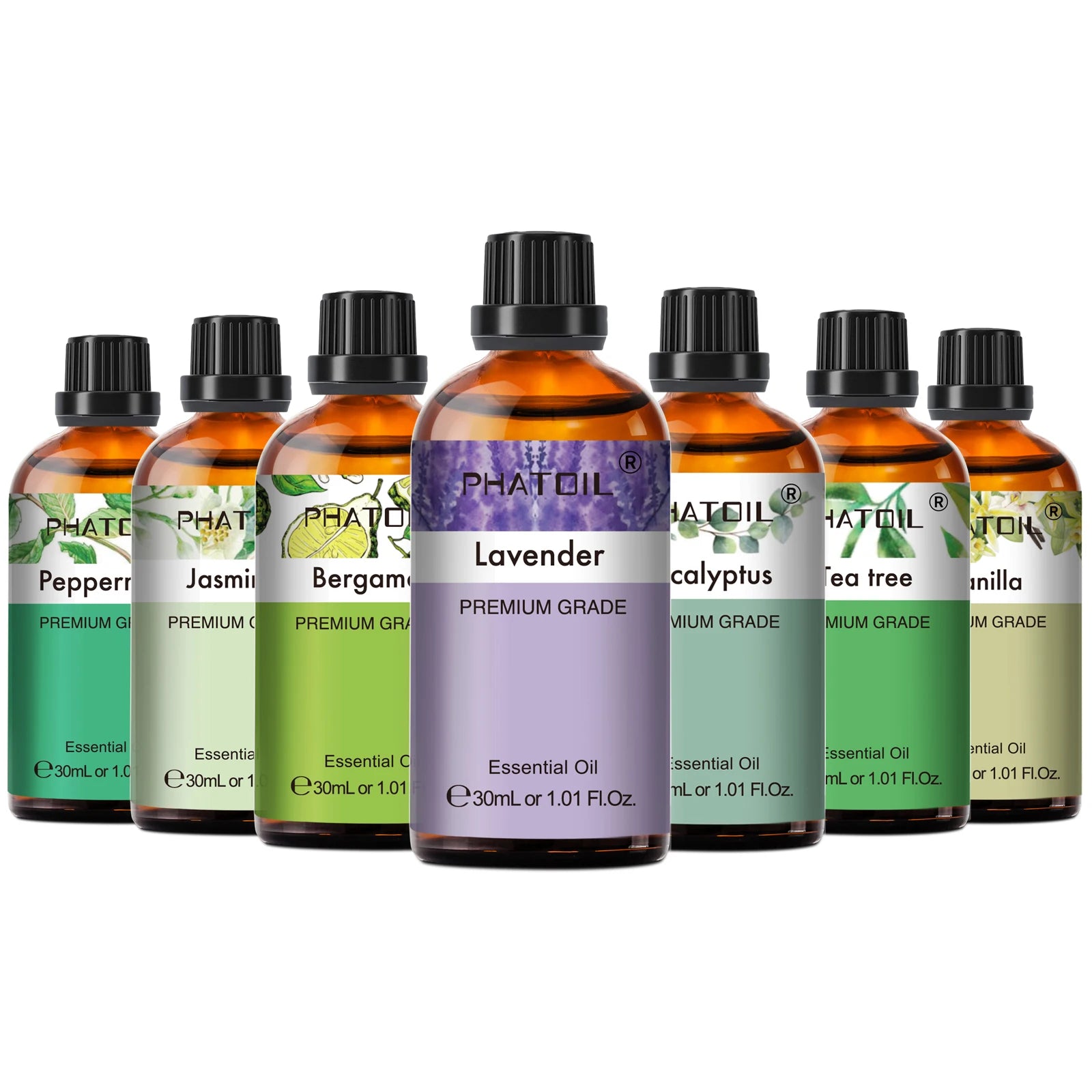PHATOIL 30ml Pure Essential Oils for Aromatherapy Relaxation - Smarsty