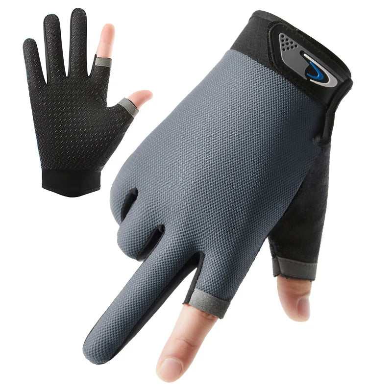 Touchscreen Fishing Gloves Men Women Anti Slip Breathable - Smarsty