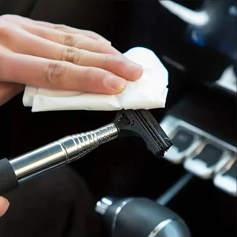 Telescopic Handle Rearview Mirror Wiper Cleaning Tool - Smarsty