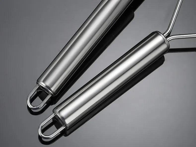 Stainless Steel Potato Masher Manual Fruit Vegetable Pressure Mud Machine Kitchen Children Food Crusher Complementary Gadget by Smarsty