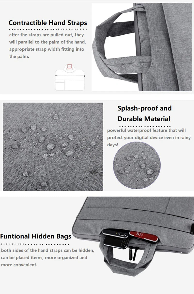 Water Resistant Universal Laptop Sleeve 11 to 15.6 Inch