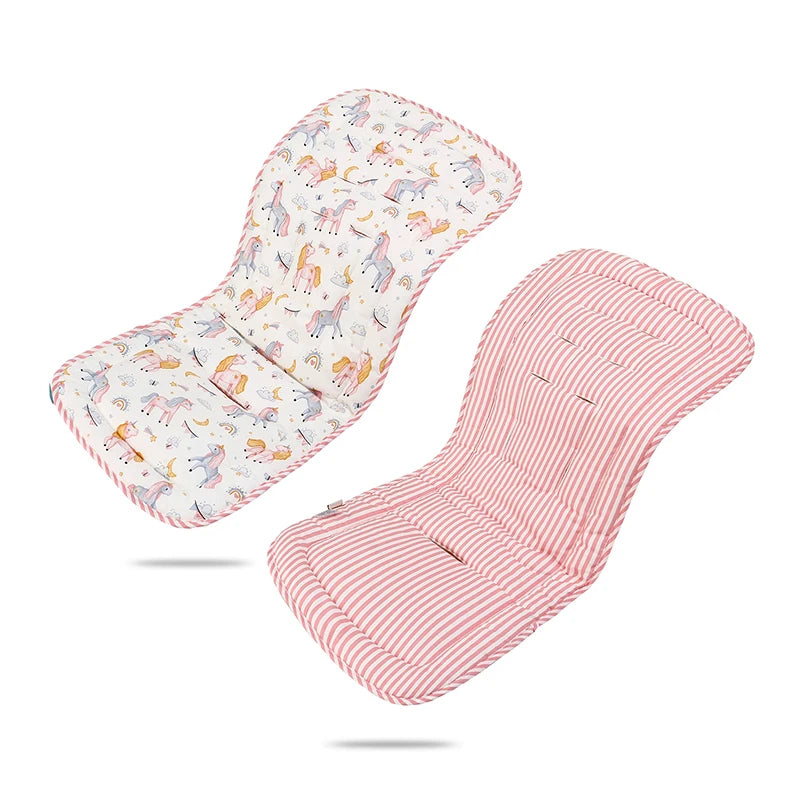Comfortable Cotton Baby Stroller Pad Four Seasons General Soft Seat Cushion Child Cart Seat Mat Kids Pushchair Cushion For 0-27M by Smarsty