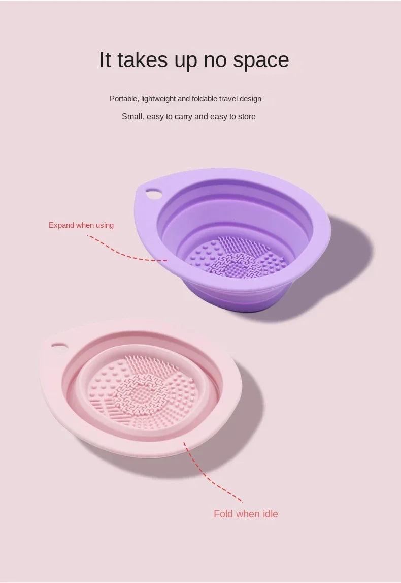 Silicone Makeup Brush Cleaner with Folding Design - Smarsty