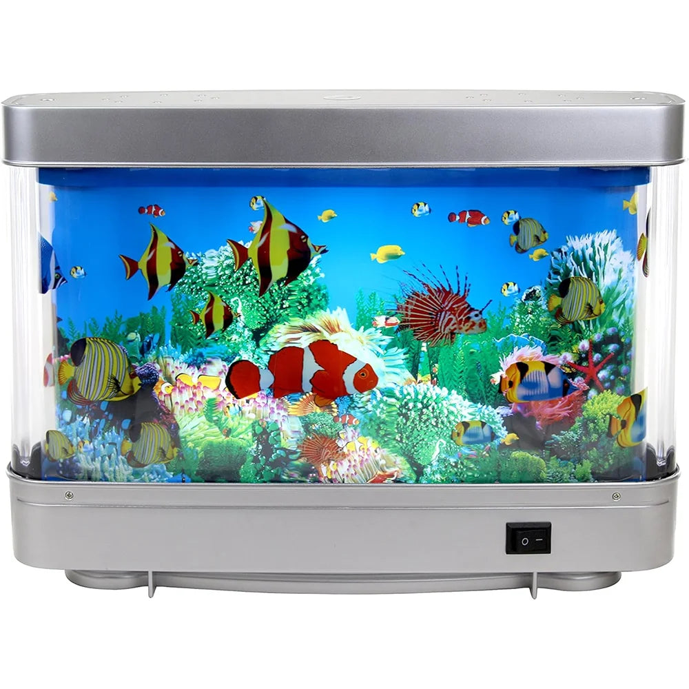 Tropical Fish Tank Lamp with Motion Effect Night Light - Smarsty