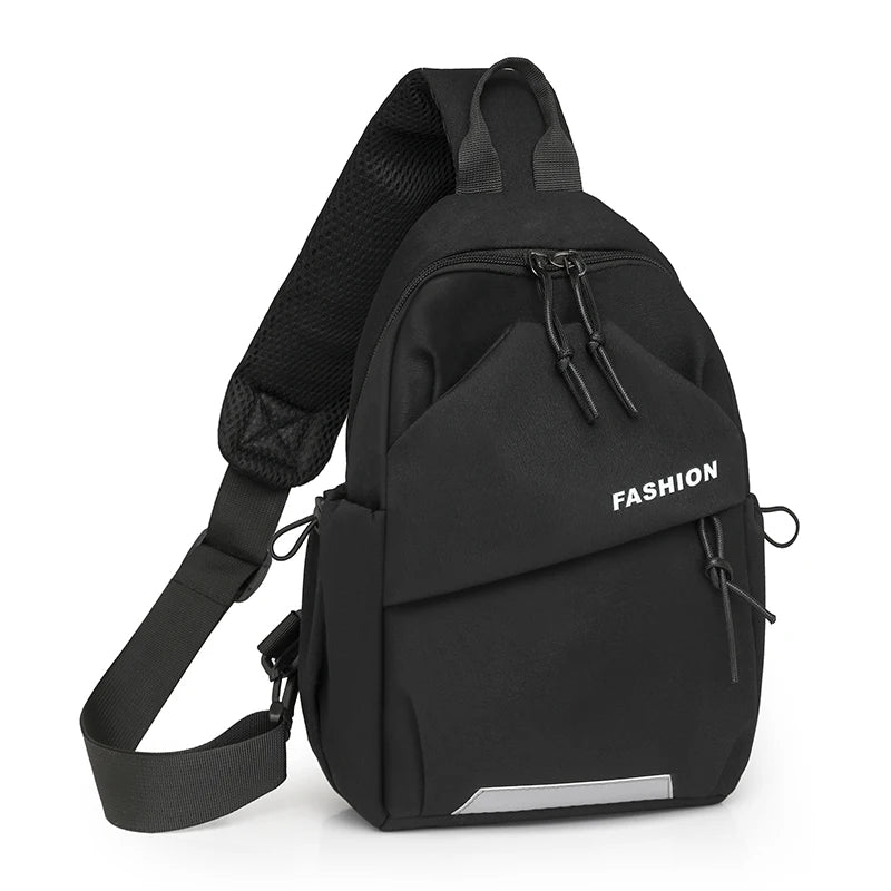 Nylon Messenger Bag With Adjustable Strap For Outdoor Use - Smarsty