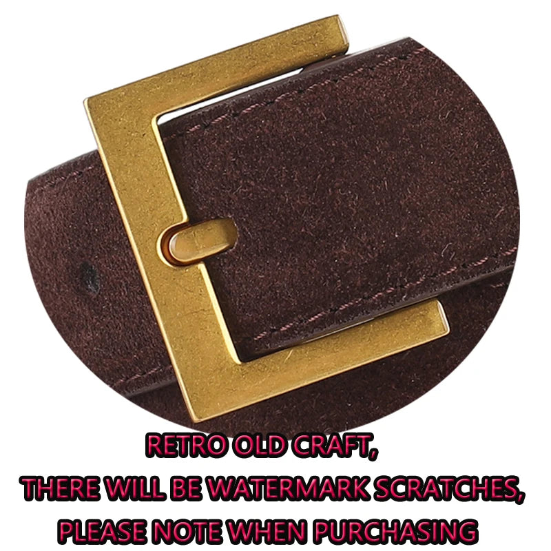 Luxury Double Genuine Leather Belt for Women - Smarsty