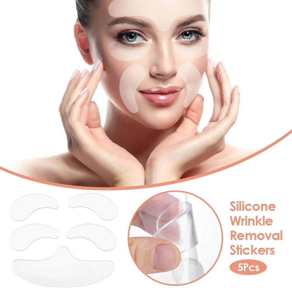 Reusable Anti Wrinkle Silicone Patches for Youthful Skin - Smarsty