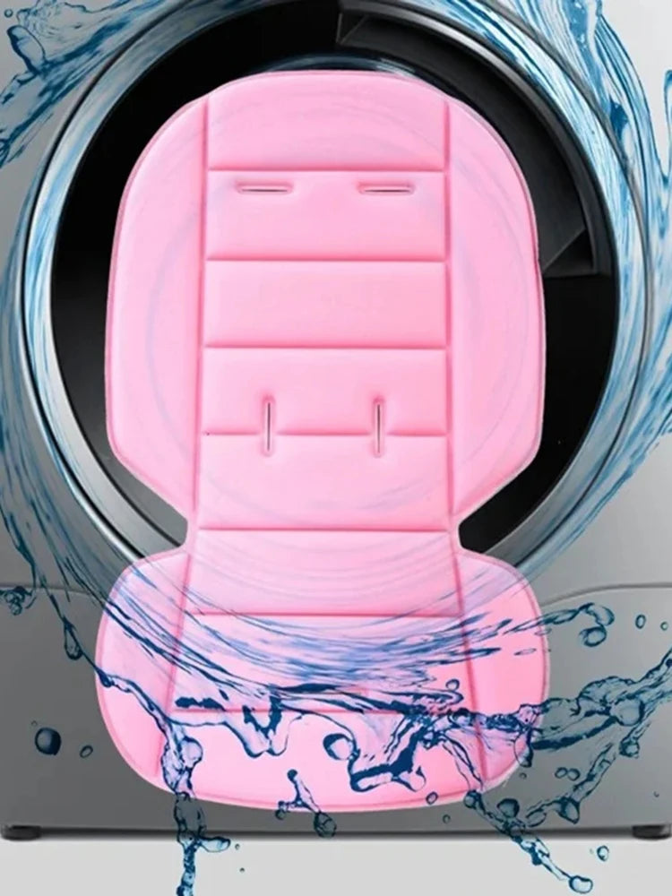 Stroller Seat Cushion Soft Baby Pushchair Car Cart High Chair Seat Trolley Cushions Kids Stroller Mattress Soft Pad Large Sizes by Smarsty