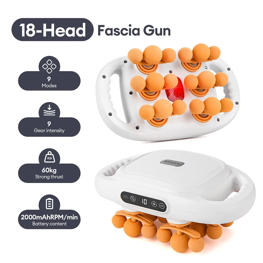 High-Frequency Vibration Body Massage Gun for Muscle Relief - Smarsty