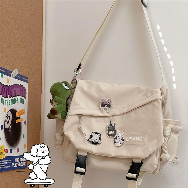 Nylon One Shoulder Crossbody Bag Large Capacity Travel - Smarsty