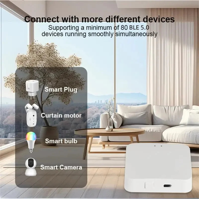 Tuya Bluetooth Gateway Hub for Smart Home Control - Smarsty