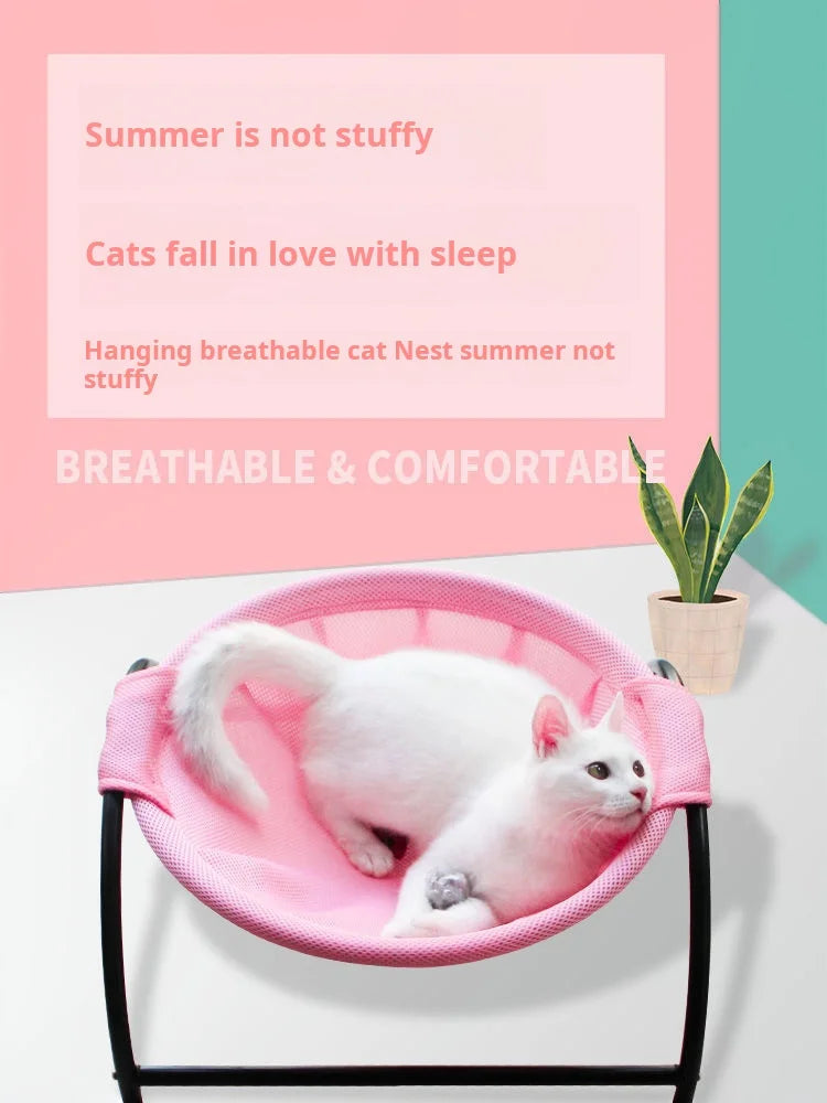 Breathable Cat Hammock Bed for Comfortable Sleeping - Smarsty