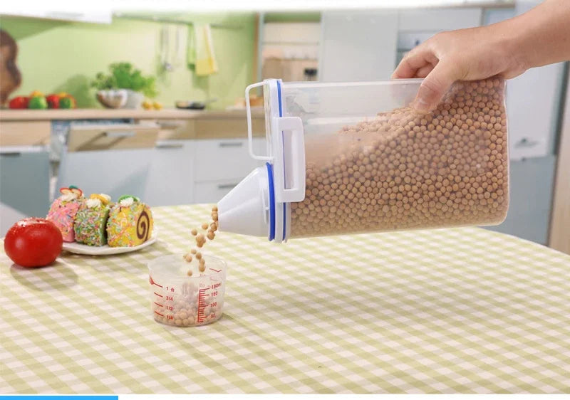 Moisture-Proof Plastic Dog Cat Food Storage Container - Smarsty