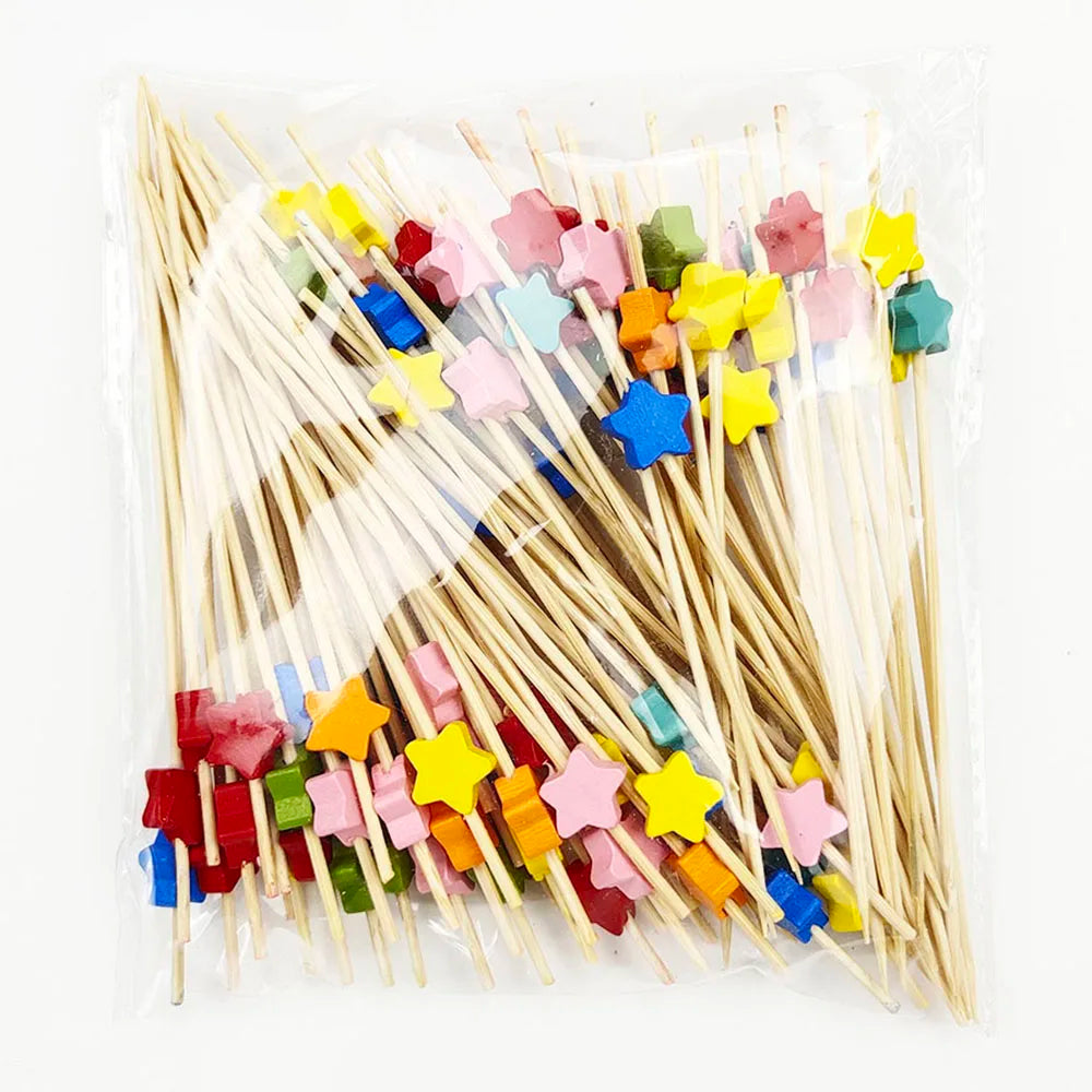 Wedding Pearl Wooden Skewers for Party Snacks - Smarsty