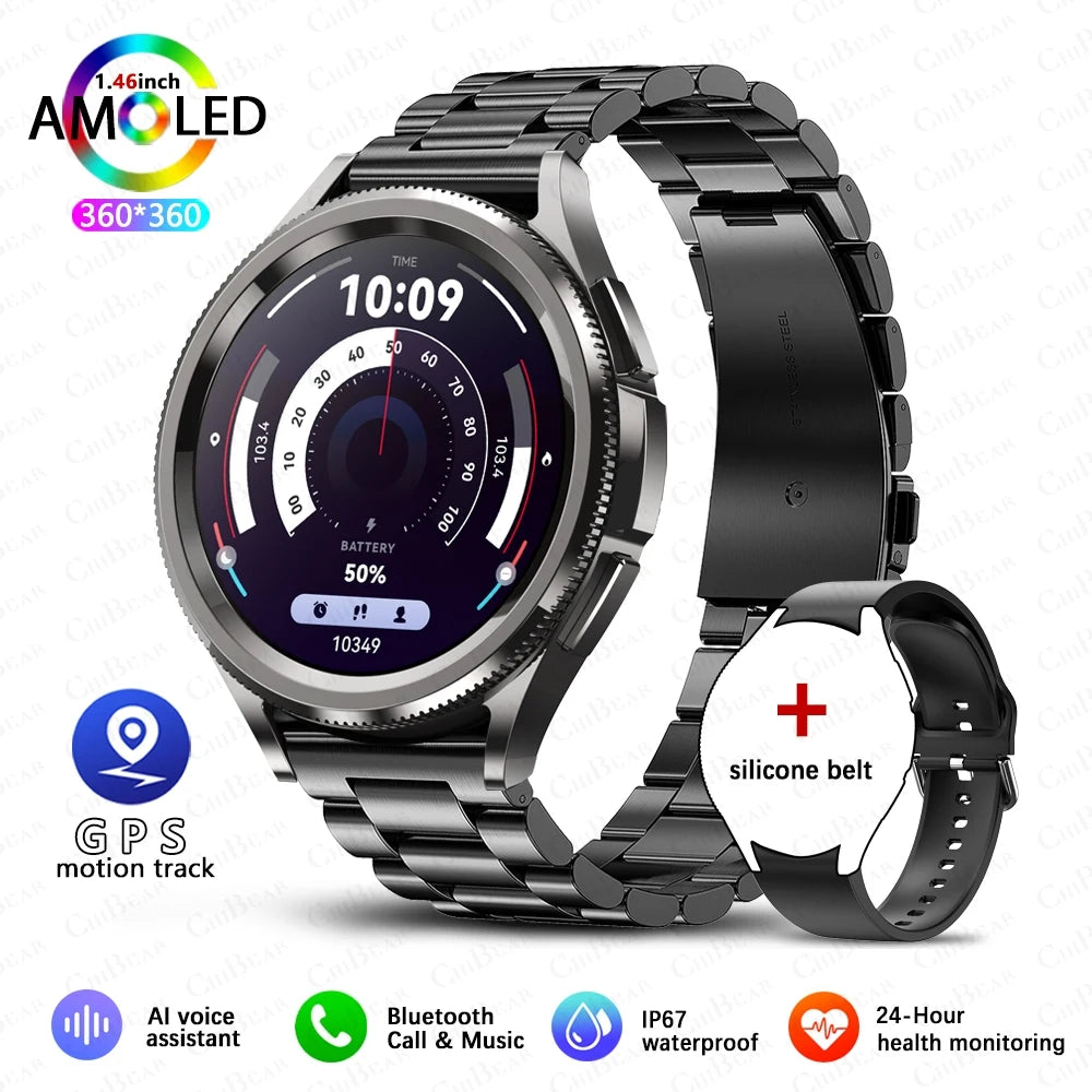 Samsung Galaxy Watch6 Classic Smartwatch with GPS and Heart Rate Monitor - Smarsty