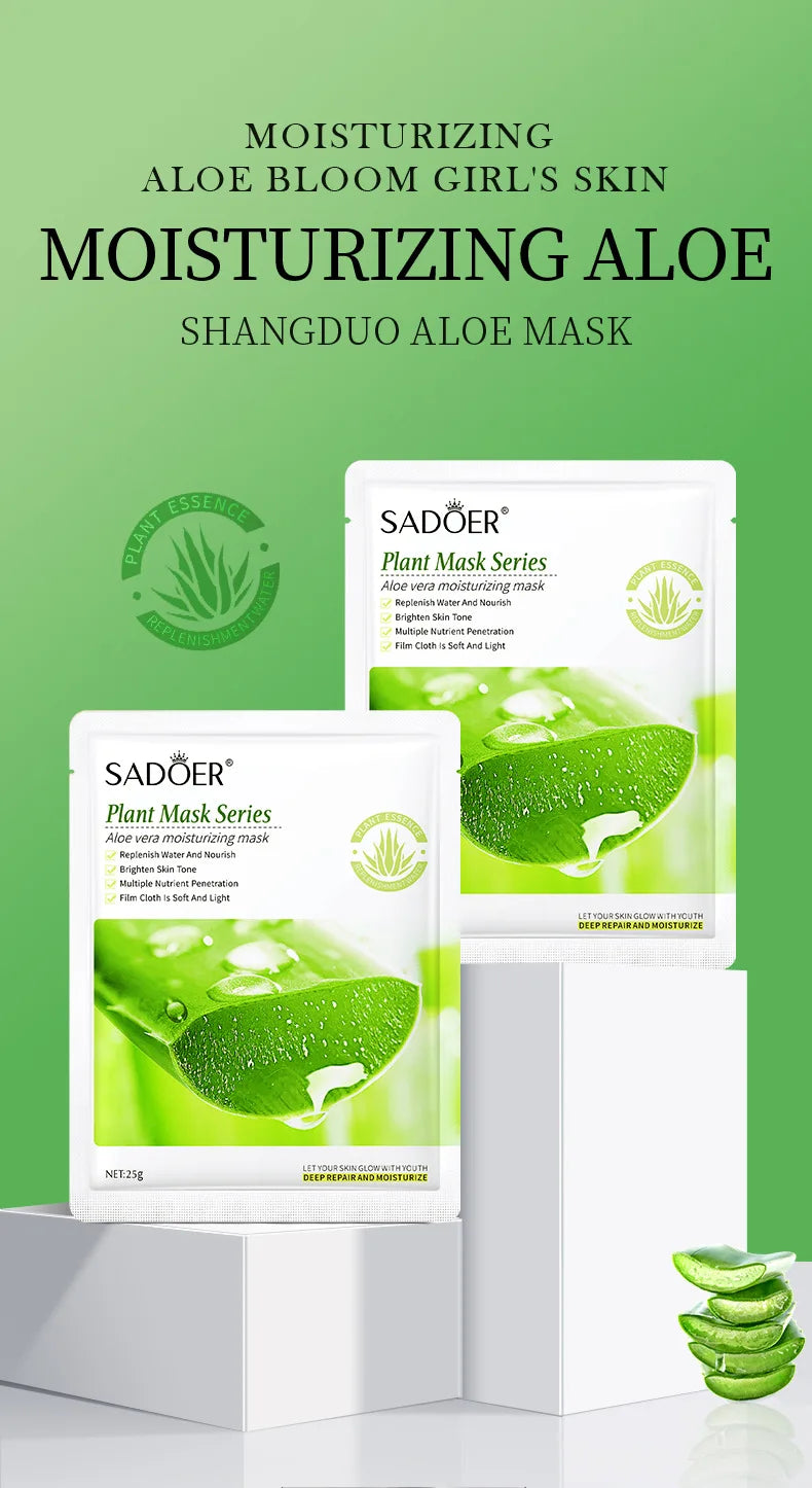 Natural Plant Face Masks for Deep Hydration and Firming - Smarsty