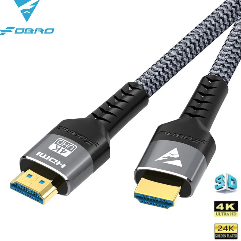 8K HDMI 2.1 Cable for High-Speed Gaming and Streaming - Smarsty