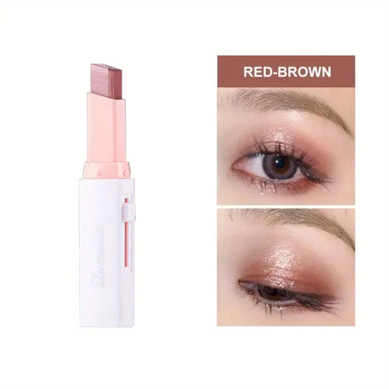 Two Color Gradient Eye Shadow Stick for Natural Looks - Smarsty