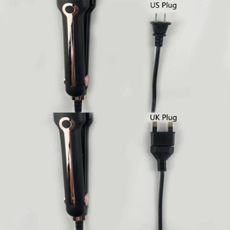 Professional Ceramic Flat Iron and Curler for Home Use - Smarsty