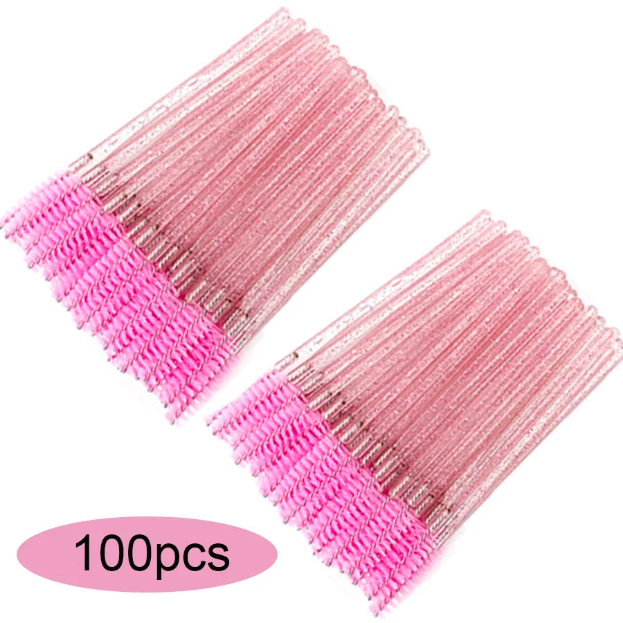 Eyebrow Eyelash Brushes Spoolies Applicators for Makeup - Smarsty