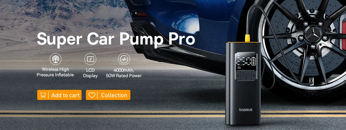 12V Portable Car Air Compressor With LCD Display For Cars - Smarsty