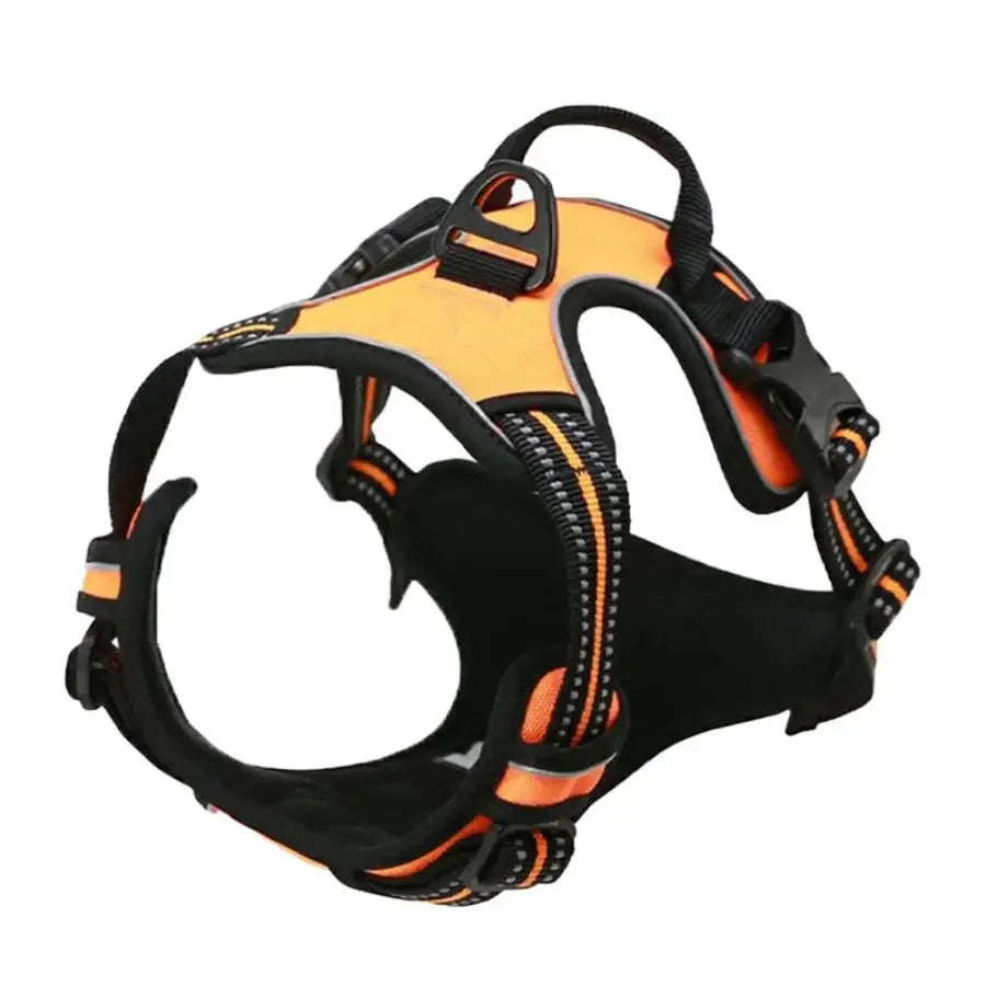 Heavy Duty No Pull Dog Harness with Reflective Design - Smarsty