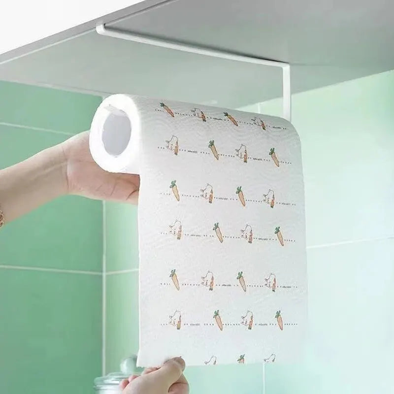 Portable Paper Roll Holder for Easy Kitchen Organization - Smarsty