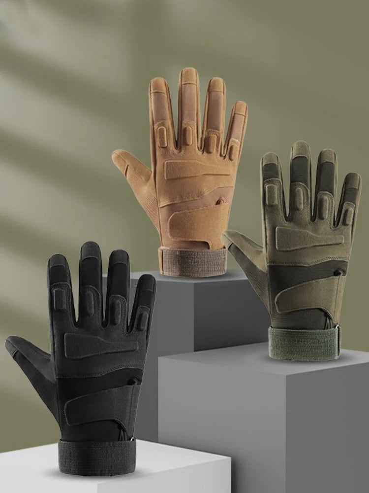 Breathable Tactical Cycling Gloves for Men Durable Anti Slip - Smarsty