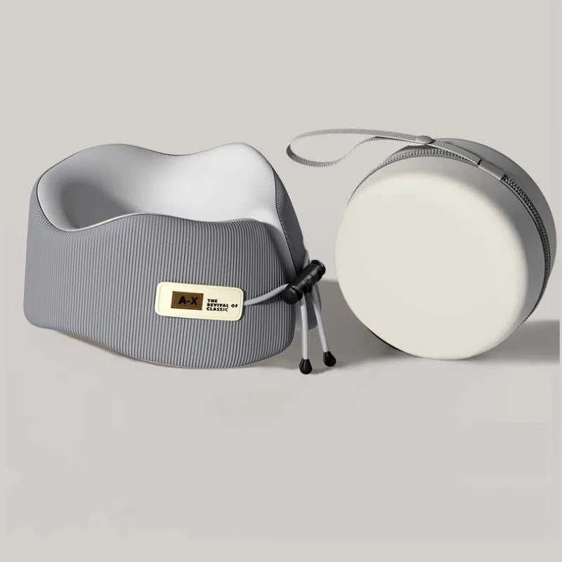 Memory Foam U-Shaped Travel Pillow for Neck Support - Smarsty