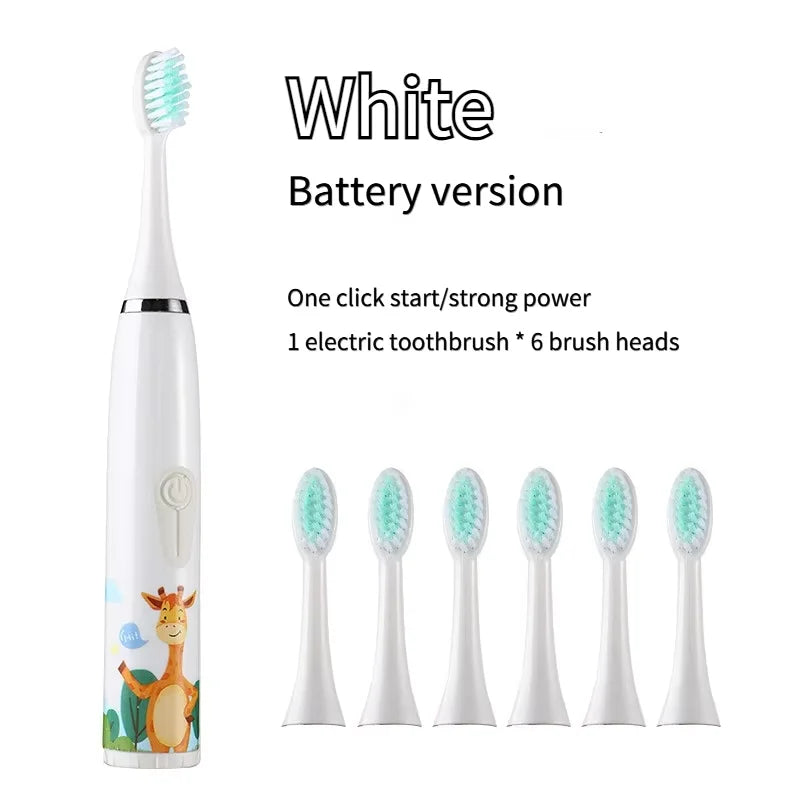 Children's Electric Toothbrush with Sonic Cleaning Feature - Smarsty