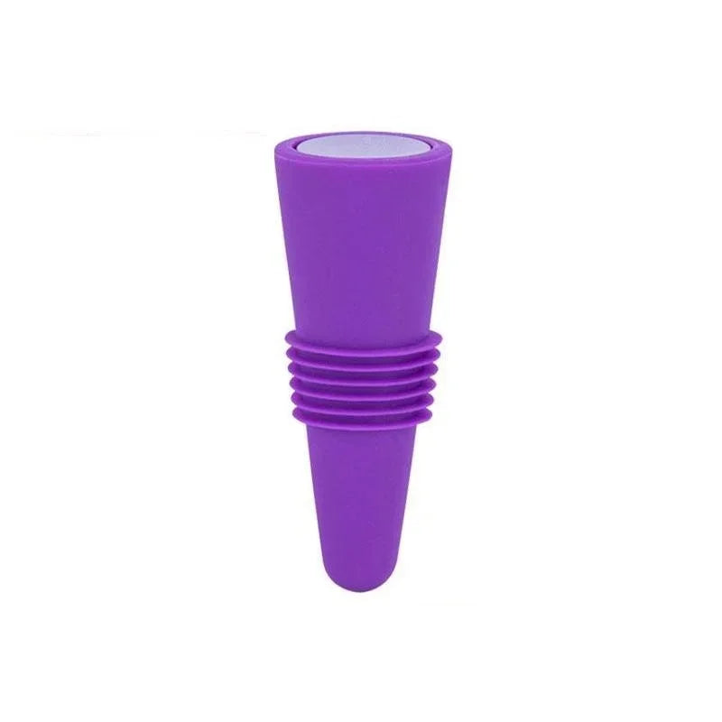 Silicone Wine Bottle Stopper Set for Leak Proof Sealing - Smarsty