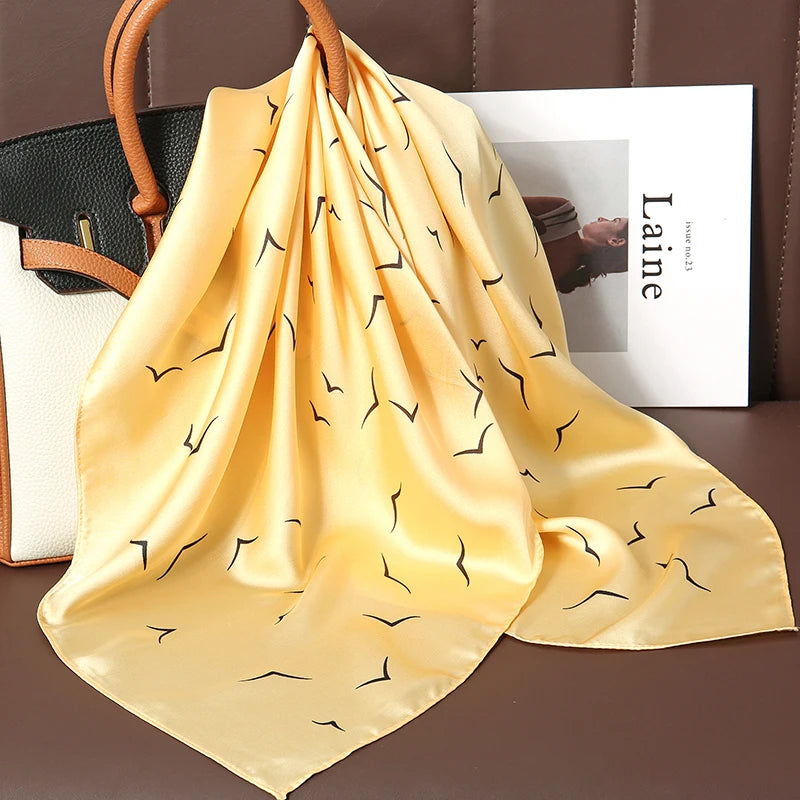 Luxury Silk Hijab Hair Bands With Sun Protection - Smarsty