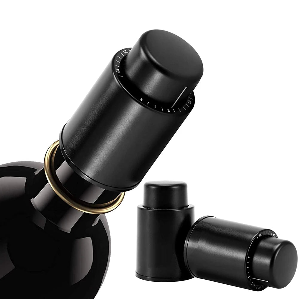 Reusable Vacuum Wine Bottle Stopper for Freshness - Smarsty