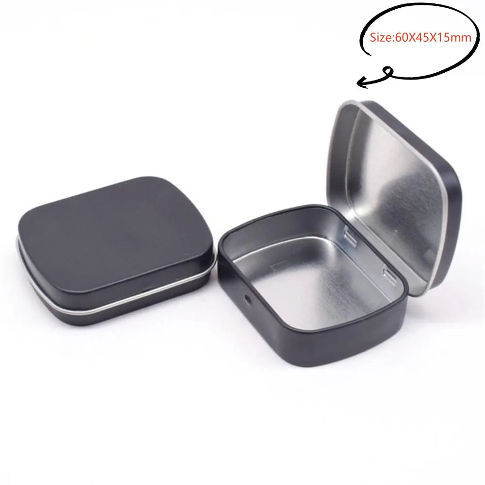 Small Metal Storage Box for Jewelry and Coins - Smarsty