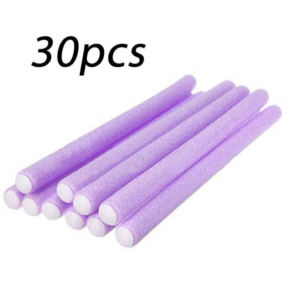 Colorful Sponge Curling Sticks for Gentle Hair Curls - Smarsty
