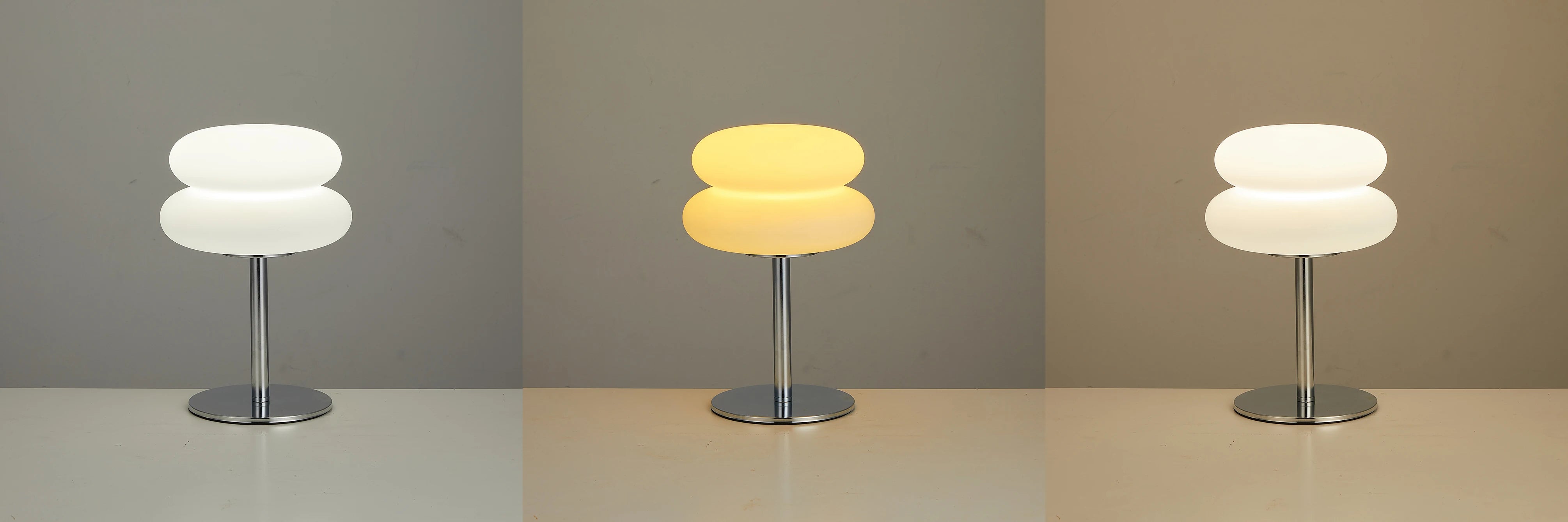 Creamy Tri Color Dimming Table Lamp with USB Plug - Smarsty