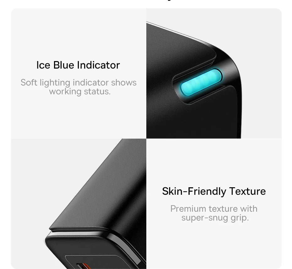 65W GaN USB C Charger Dual Ports Fast Charge Travel - Smarsty