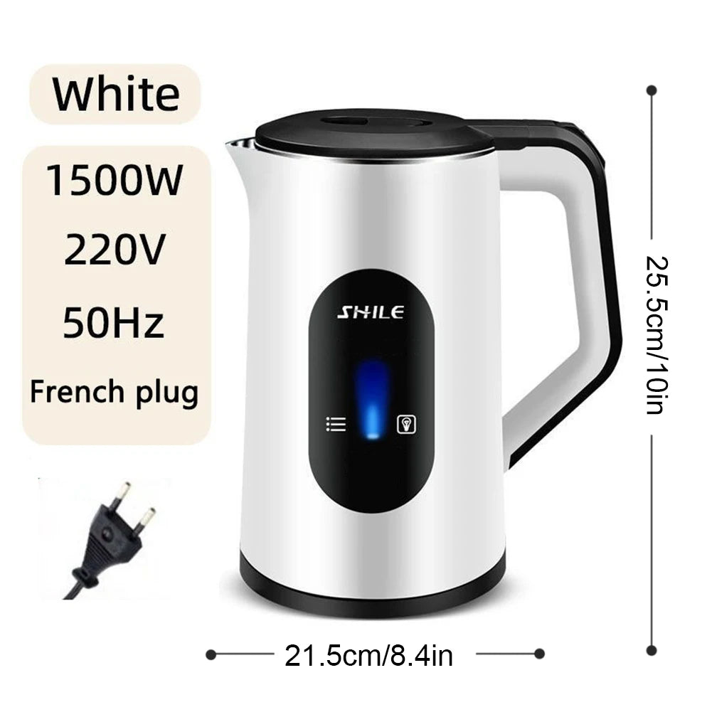 2.2L Electric Kettle Temperature Control Bottle Electric Digital Display Hot Water Boiler Auto-Shutoff Thermal Water Kettle