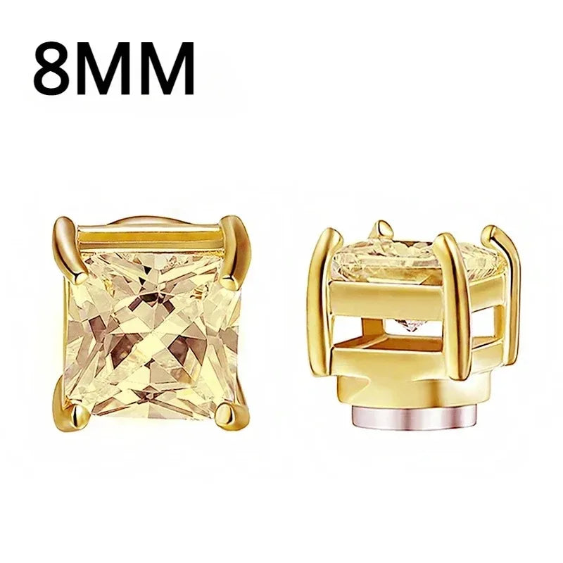 Crystal Strong Magnetic Clip Earrings Non Piercing - Smarsty