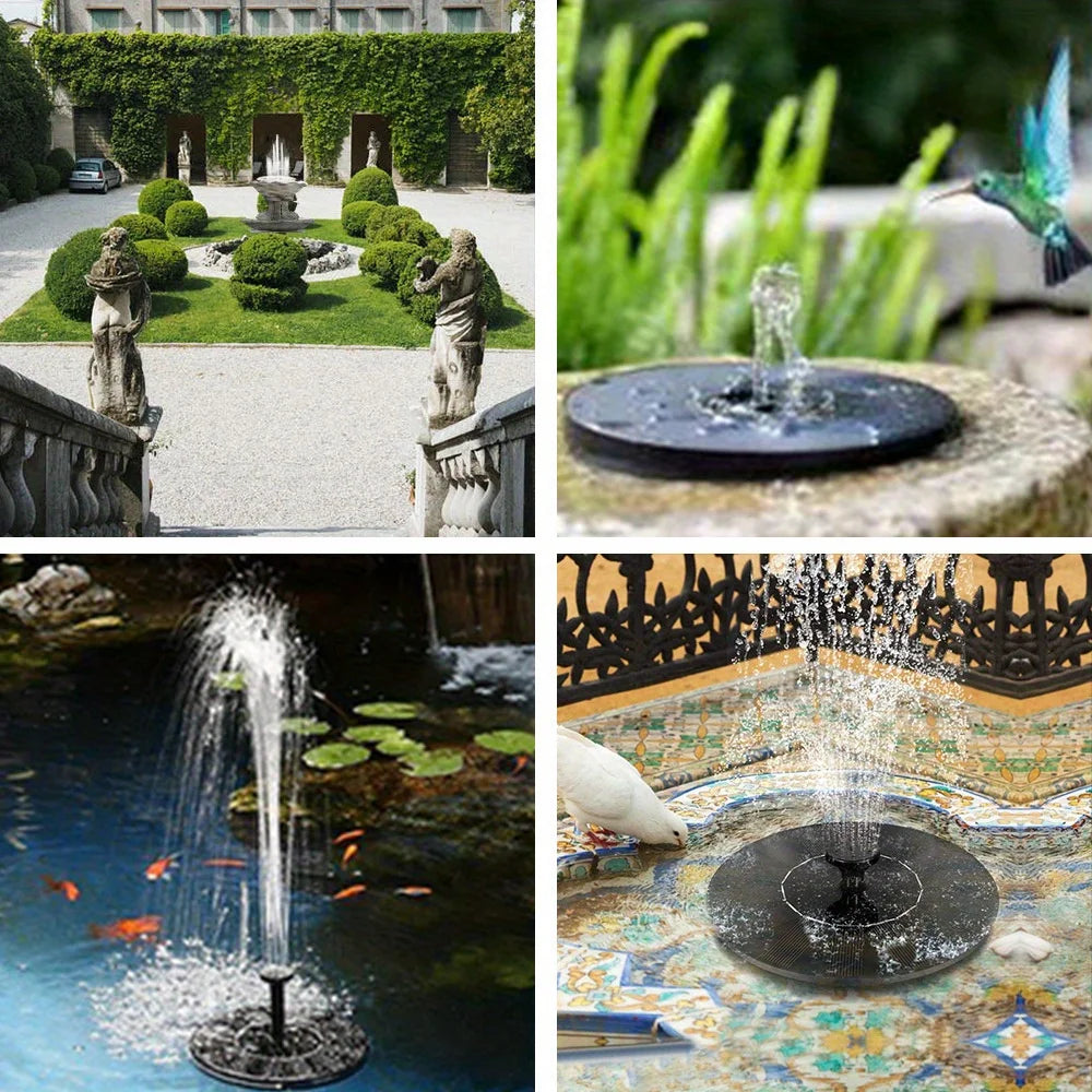 Solar Fountain Pump for Outdoor Pools and Gardens - Smarsty