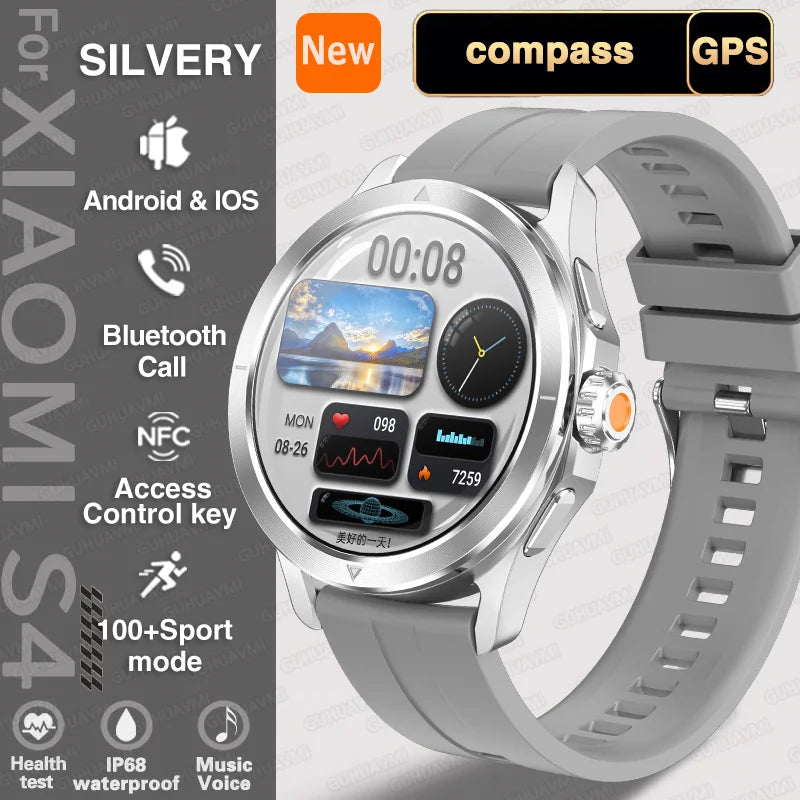 Xiaomi S4 Ultra Smart Watch with AMOLED Screen and GPS - Smarsty