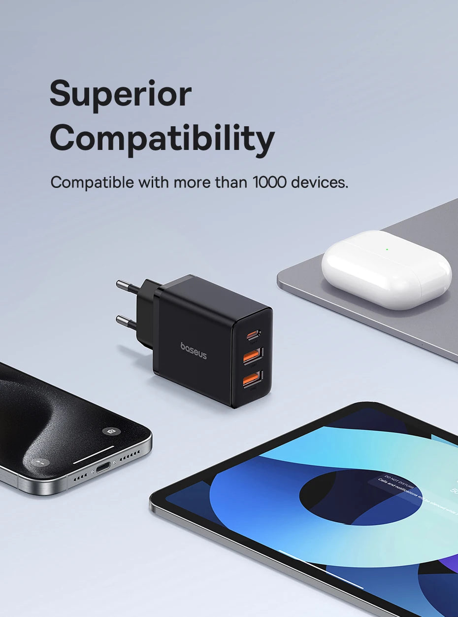 30W USB Type C PD Fast Charger For iPhone Androids - Smarsty