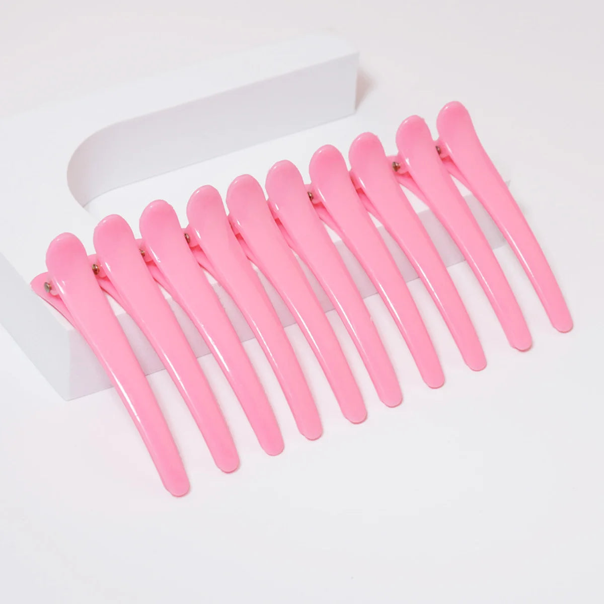 10 Pack Anti Slip Plastic Ducktooth Hair Clips - Smarsty