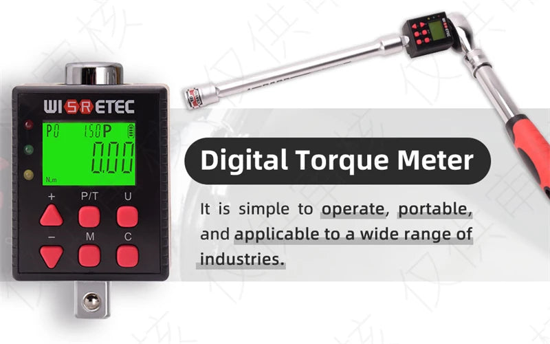 Digital Torque Meter for Accurate Tightening Control - Smarsty