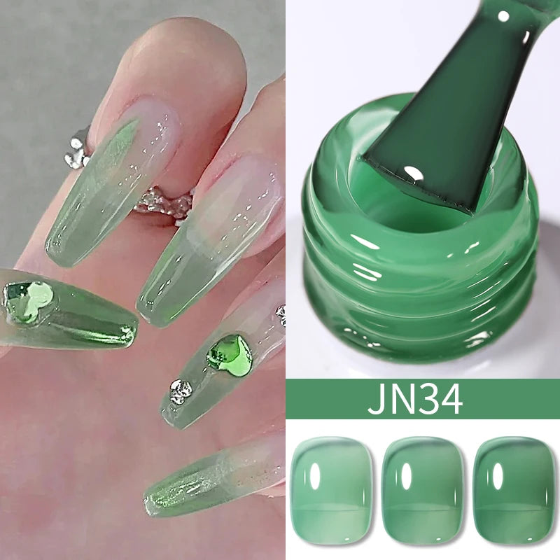 Born Pretty 10ml Translucent Jelly Gel Polish - Smarsty