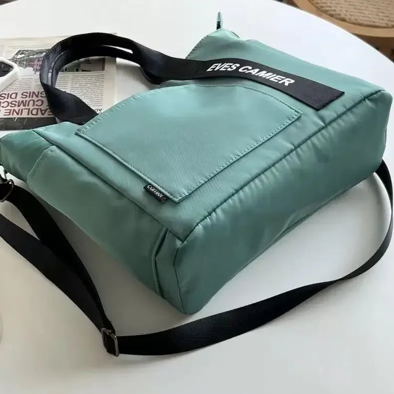 Casual Large Capacity Tote Bag Nylon Waterproof Everyday - Smarsty