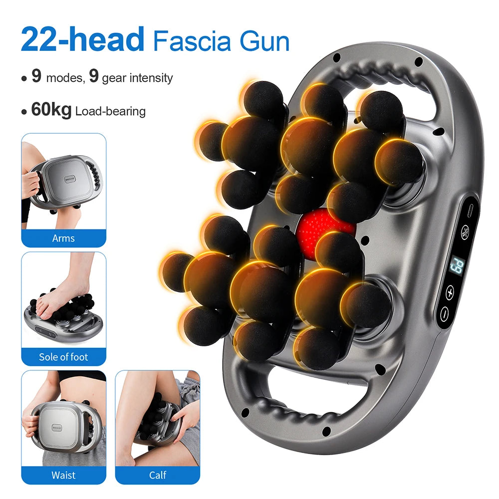 High-Frequency Vibration Body Massage Gun for Muscle Relief - Smarsty