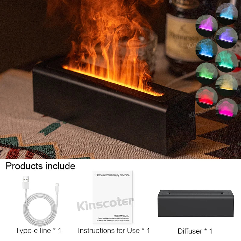 Kinscoter Ultrasonic Essential Oil Diffuser with Night Light - Smarsty
